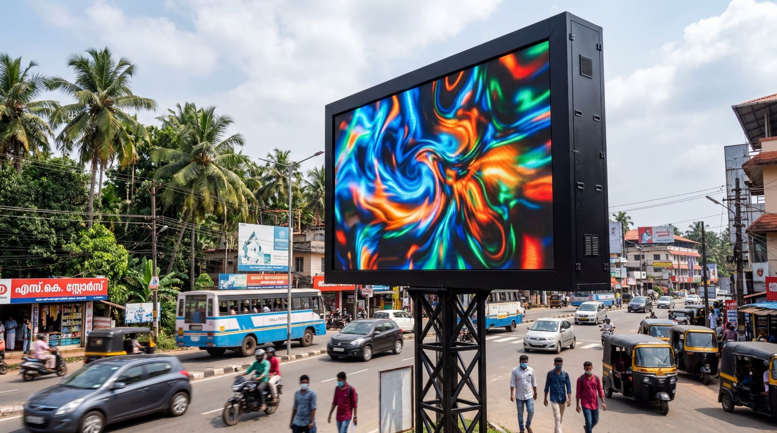 OOH advertising hoardings Kerala